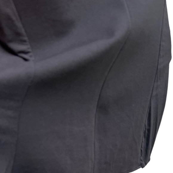 Lysse Sleeveless V-Neck Faux Leather Insert Pullover Tunic Top0 Black Size Small - Picture 8 of 11